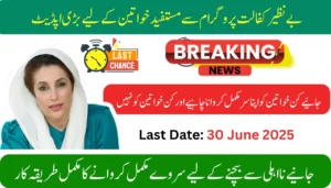 Last Chance to Complete Benazir Kafalat Program Dynamic Survey 2025 – Full Eligibility & Deadline Details