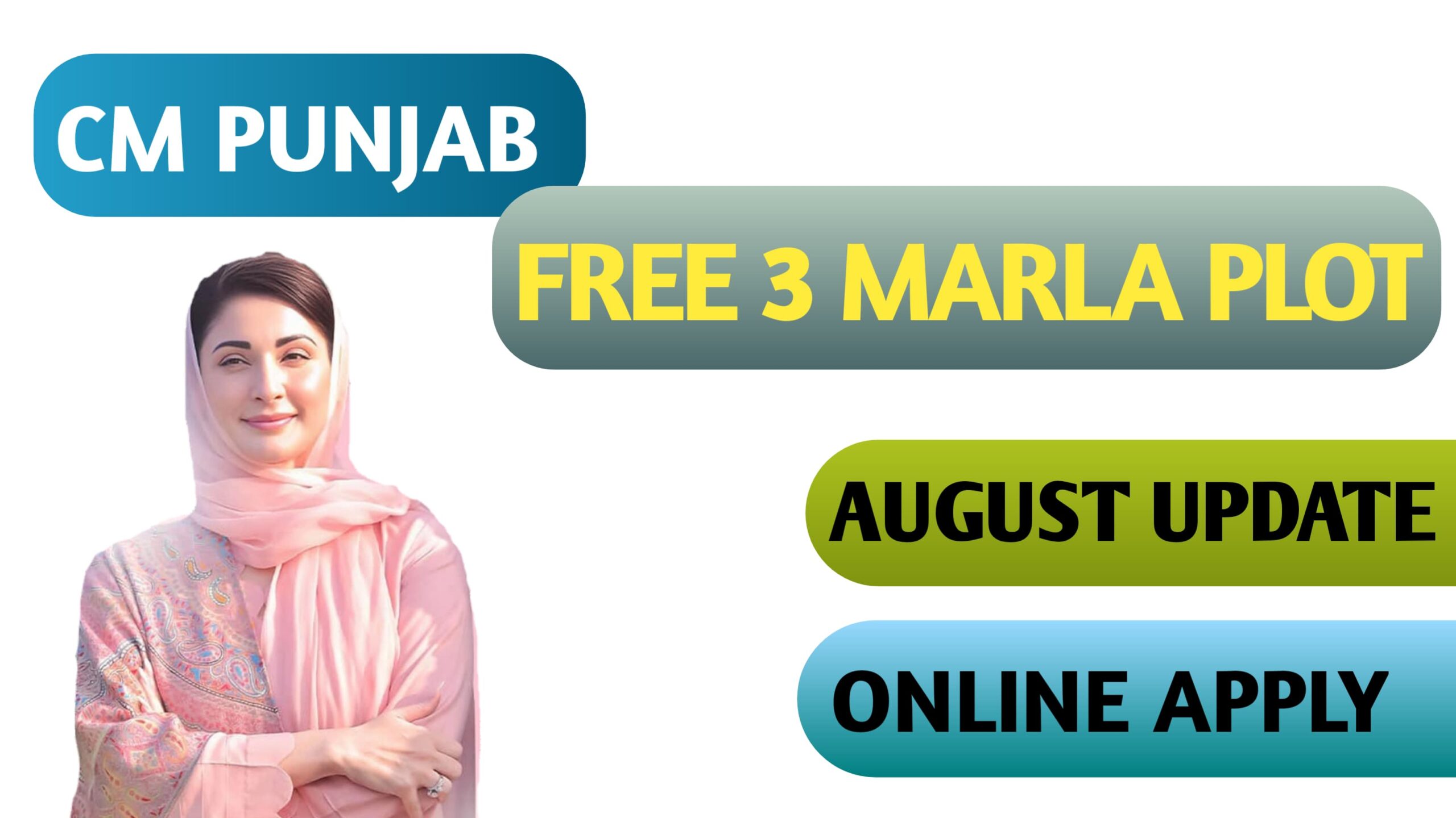 How To Online Application Details For CM Punjab Free 3 Marla Plot Scheme August 2025 Update, rozgarscheme.com